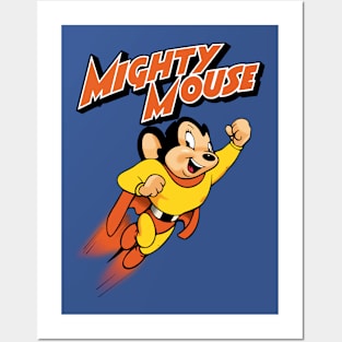 mighty mouse Posters and Art